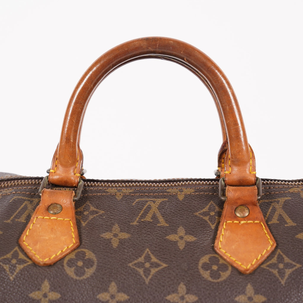 Authentic Louis Vuitton Monogram Speedy 40 Hand M41522 Boston Bag 06E094400021