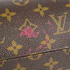 Louis Vuitton Ellipse MM M51126 Monogram Canvas Brown Used Handbag 09M363285708