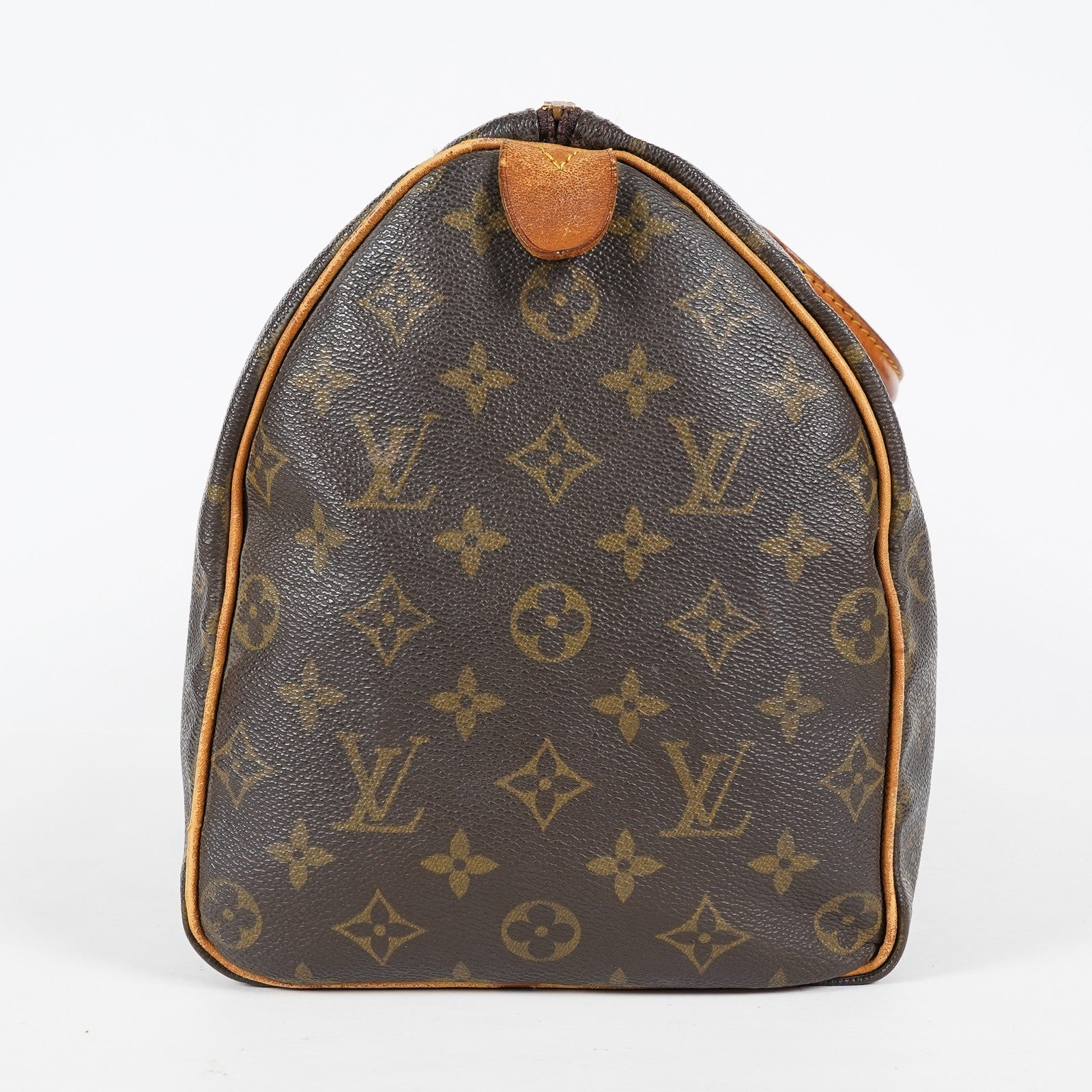 Louis Vuitton Speedy 35 Monogram Canvas Brown Handbag M41524 Used 08A154118403