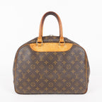 LOUIS VUITTON Deauville Handbag M47270 Monogram canvas Brown 06E102420010