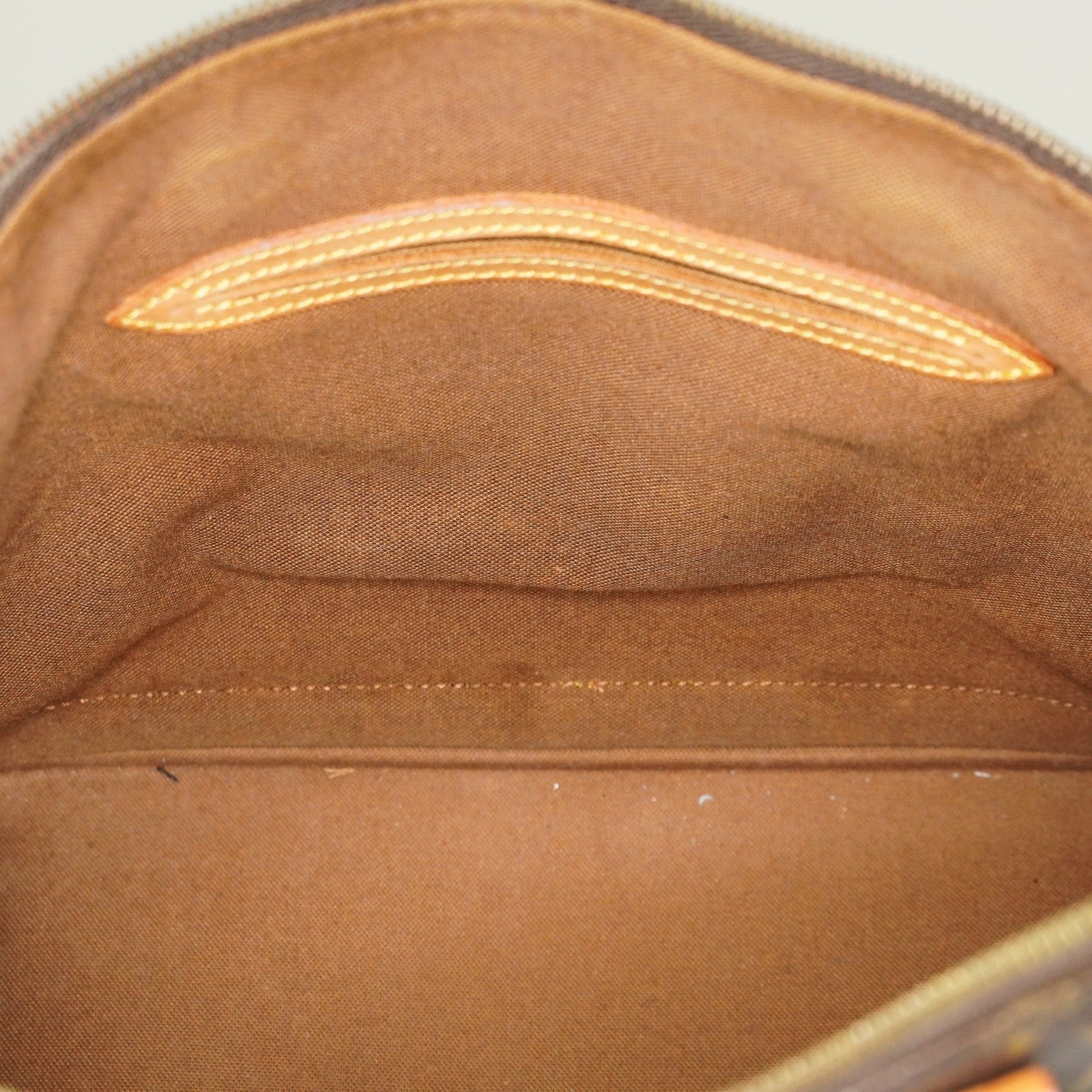Louis Vuitton Alma PM Hand Bag Monogram Canvas Brown M51130 Used 08E032750006