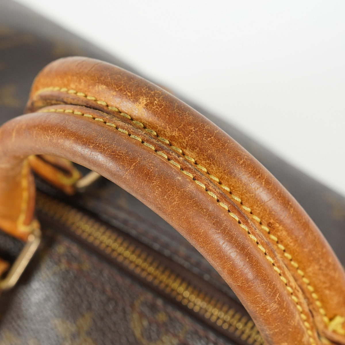 Louis Vuitton Speedy 35 M41524 Monogram Canvas Brown Used Handbag 09E104400011