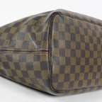 Louis Vuitton Neverfull MM N51105 Damier Ebene Brown Tote Bag Used 07E133960027