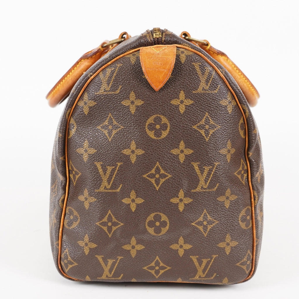 Authentic Louis Vuitton Monogram Speedy 30 Handbag vintage M41526 06E115948810