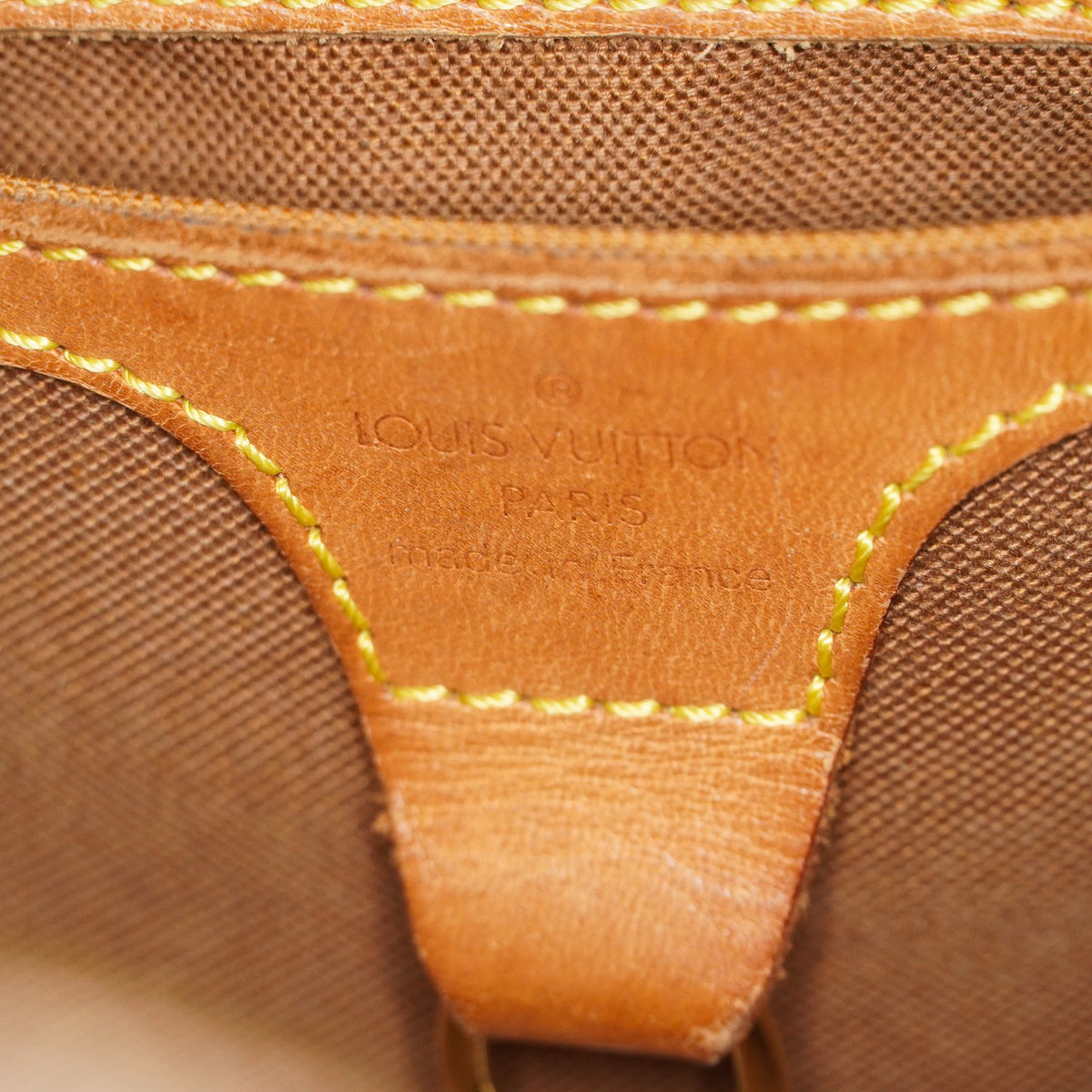 Louis Vuitton Ellipse MM M51126 Monogram Canvas Brown Used Handbag 09M383738908