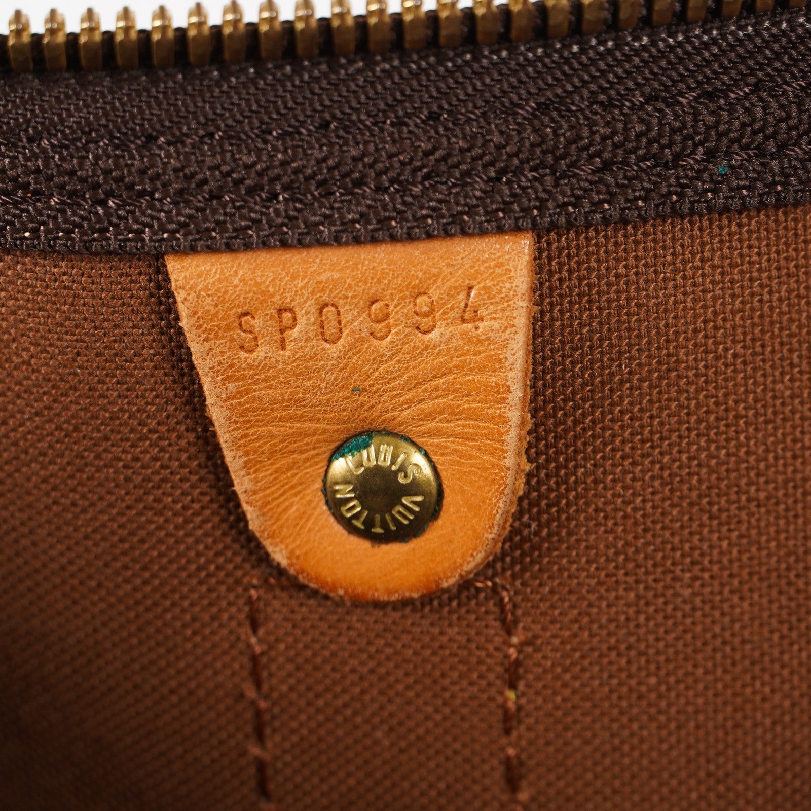 LOUIS VUITTON Keepall 50 M41426 Monogram Boston Bag vintage Brown 03E326820011