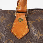 Authentic Louis Vuitton Monogram Speedy 35 M41524 Handbag VINTAGE 02E325777225