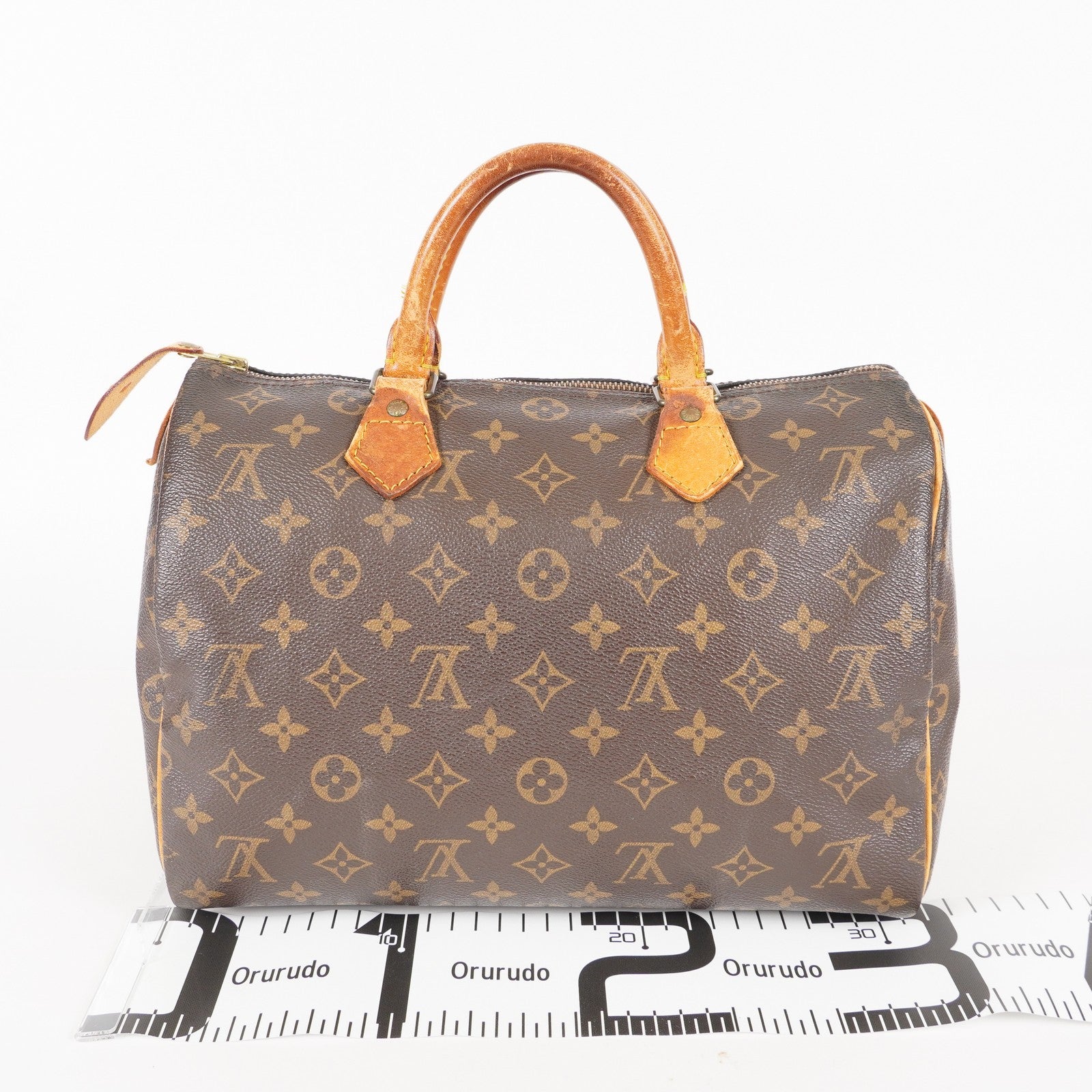 Authentic Louis Vuitton Monogram Speedy 30  Handbag M41526 vintage 05E273960029