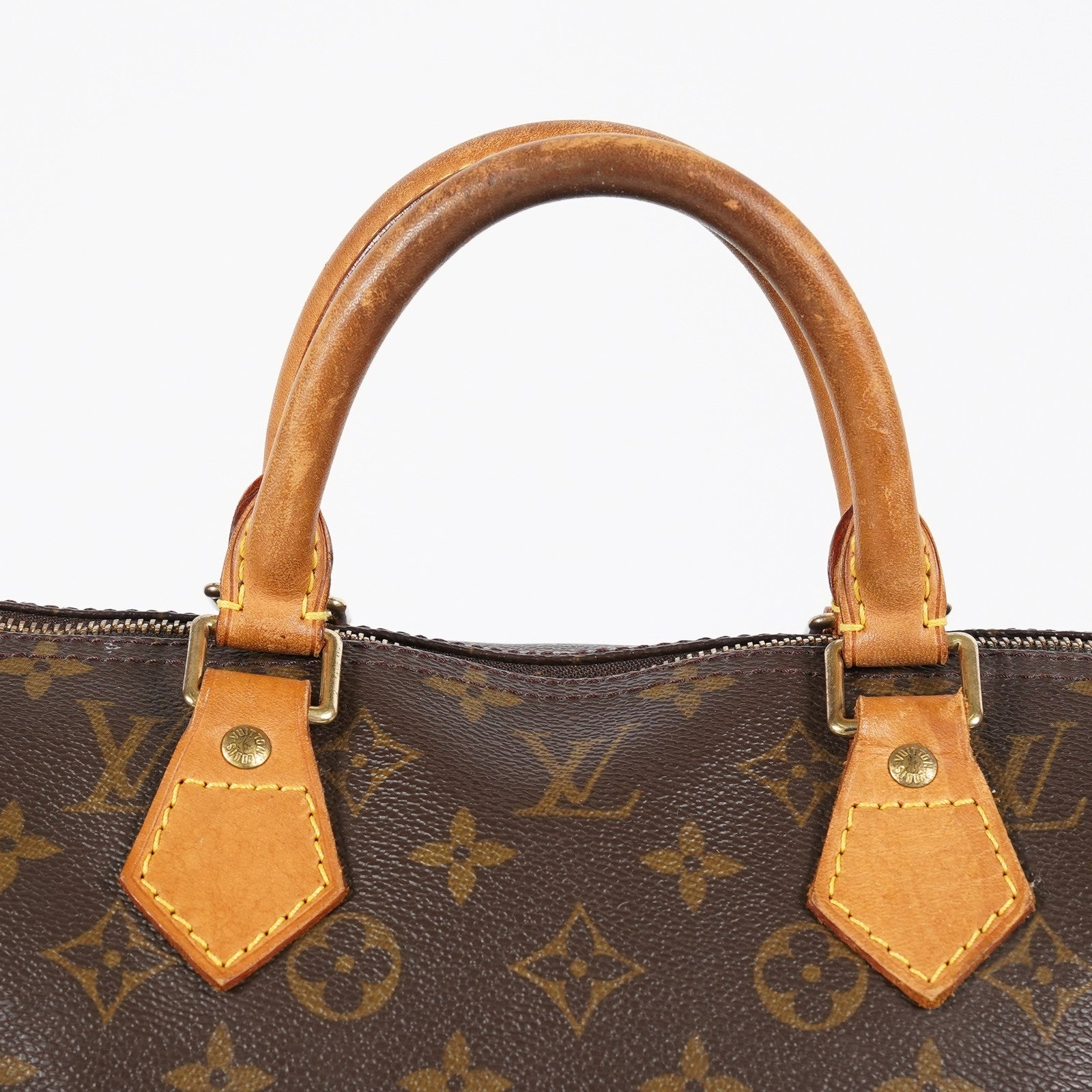 Louis Vuitton Speedy 35 M41522 Monogram Canvas Brown Handbag Used 08A274576003