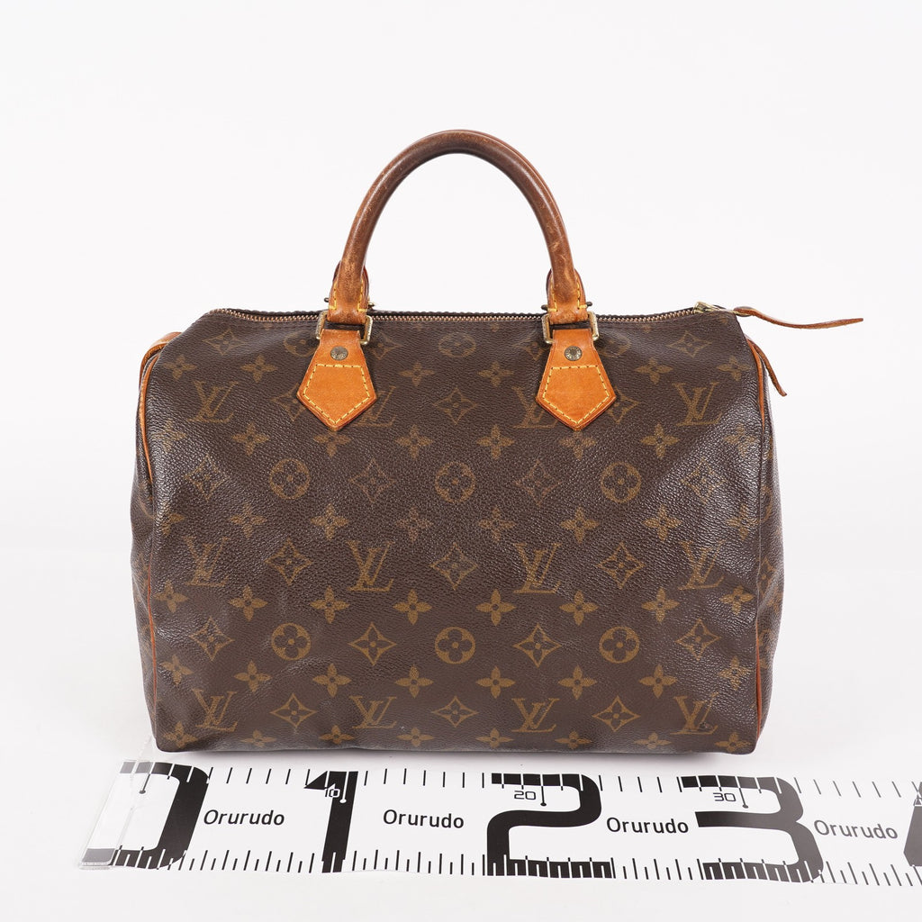 Authentic Louis Vuitton Monogram Speedy 30 Handbag vintage M41526 06E124290027