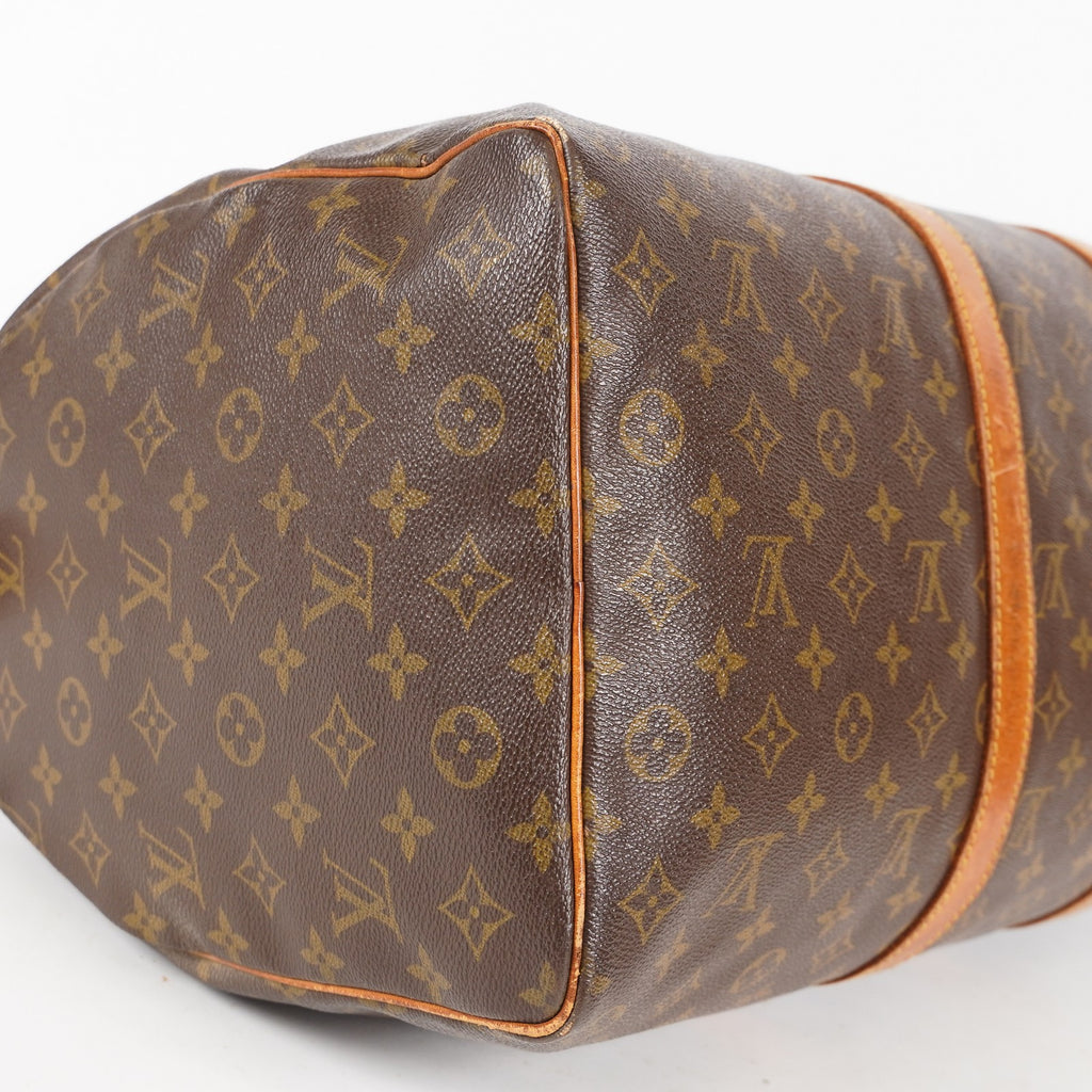 LOUIS VUITTON Keepall 50 Monogram Boston Bag Brown vintage M41426 06E173740010