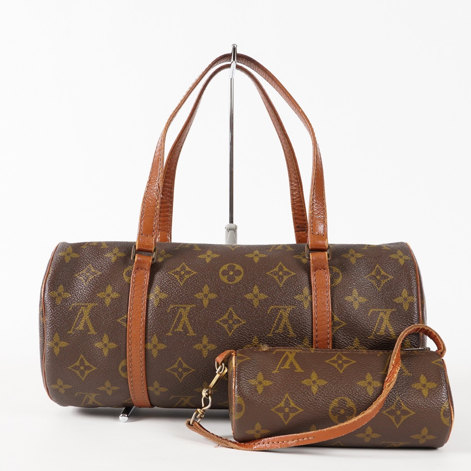 Louis Vuitton LV Hand bag Monogram Papillon 30 vintage M51385 01E145280027