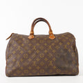 Authentic Louis Vuitton Monogram Speedy 35 M41524 Handbag VINTAGE 12E203960020