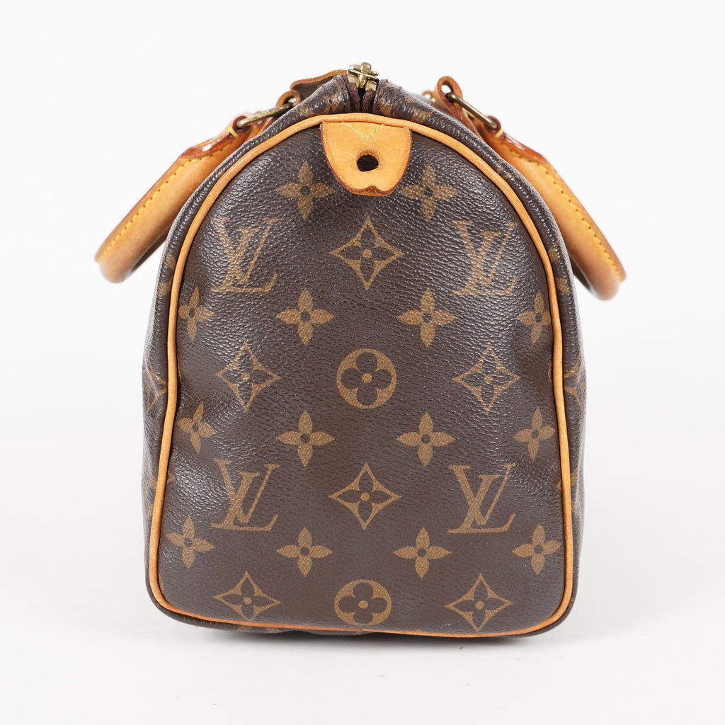 Authentic Louis Vuitton Monogram Speedy 25 Handbag vintage M41528 06E365940017