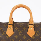 Louis Vuitton Speedy 25 M41109 Monogram Brown Boston Hand Bag Used 07E148030015