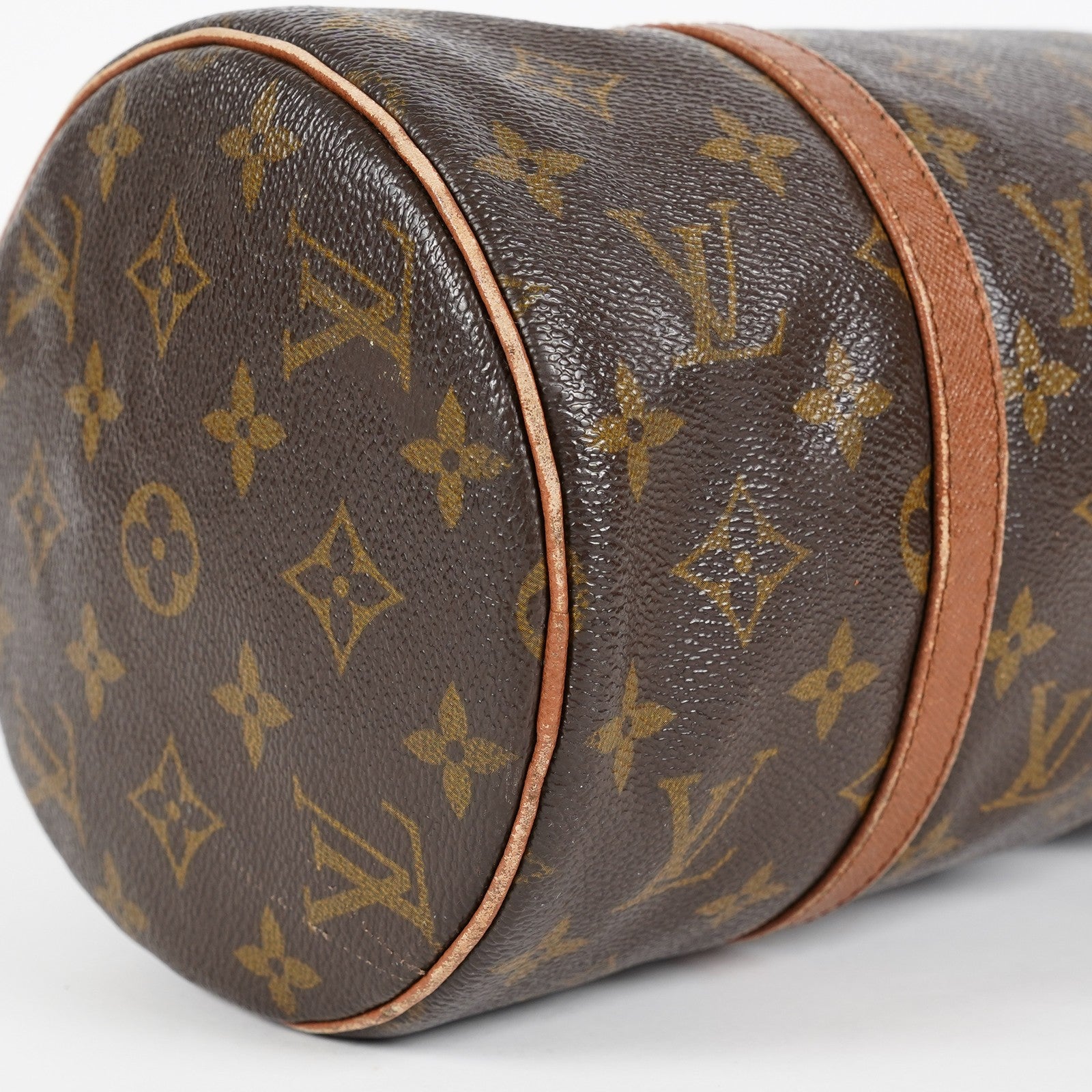 Louis Vuitton Papillon 26 Monogram Canvas Barrel Bag Brown M51385 07A202688424