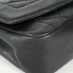 Chanel Diana 22 Flap Bag Black Lambskin Chain Shoulder Bag 09E0130470011