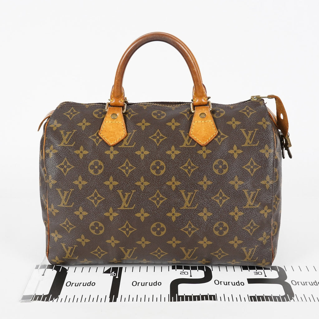 Louis Vuitton Speedy 30 M41526 Monogram Canvas Brown Handbag Used 07A296006031