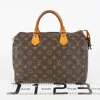 Louis Vuitton Speedy 30 M41526 Monogram Canvas Brown Handbag Used 07A296006031
