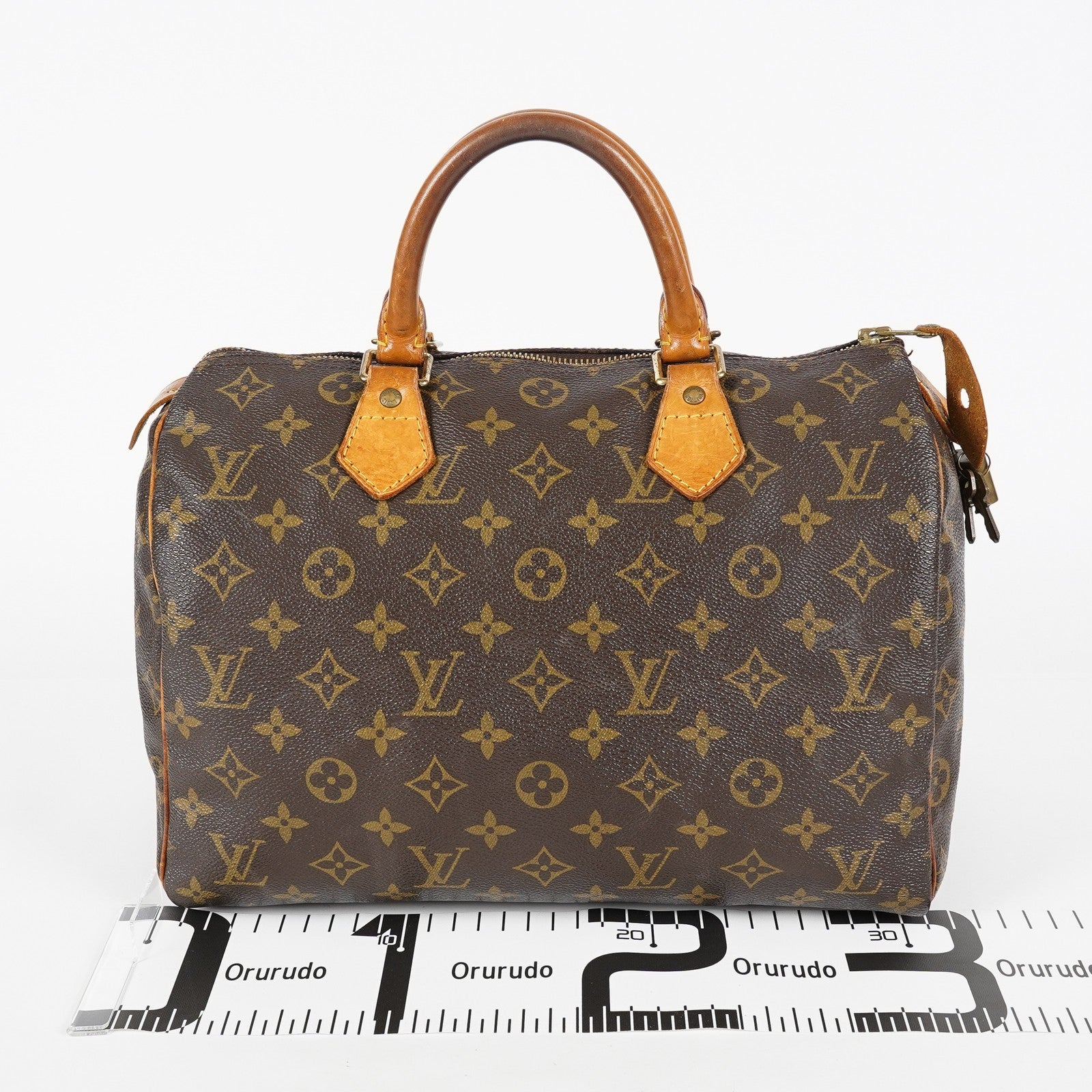 Louis Vuitton Speedy 30 M41526 Monogram Canvas Brown Handbag Used 07A296006031