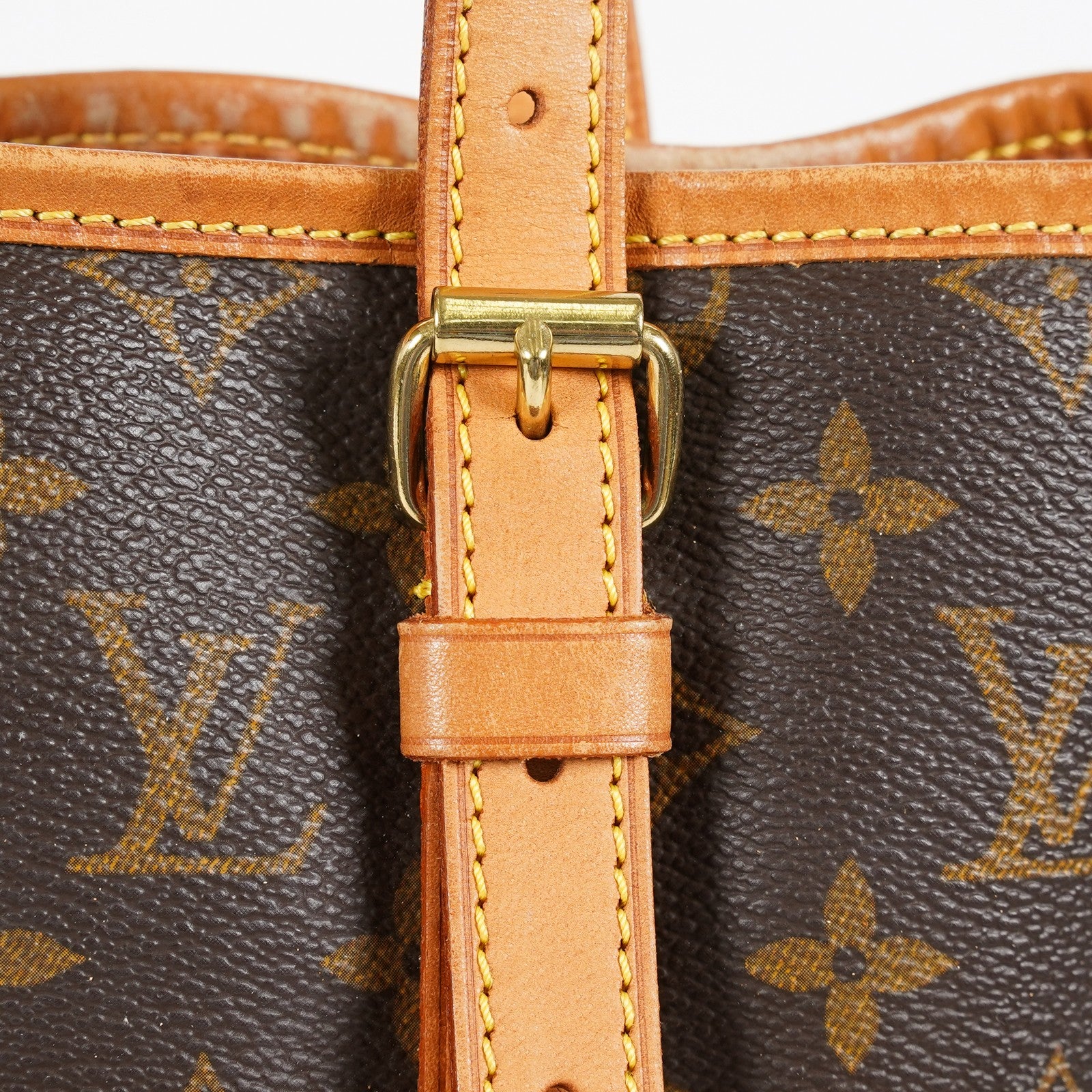 Louis Vuitton Monogram Bucket GM Shoulder Tote Bag Brown M42236 07E202860017