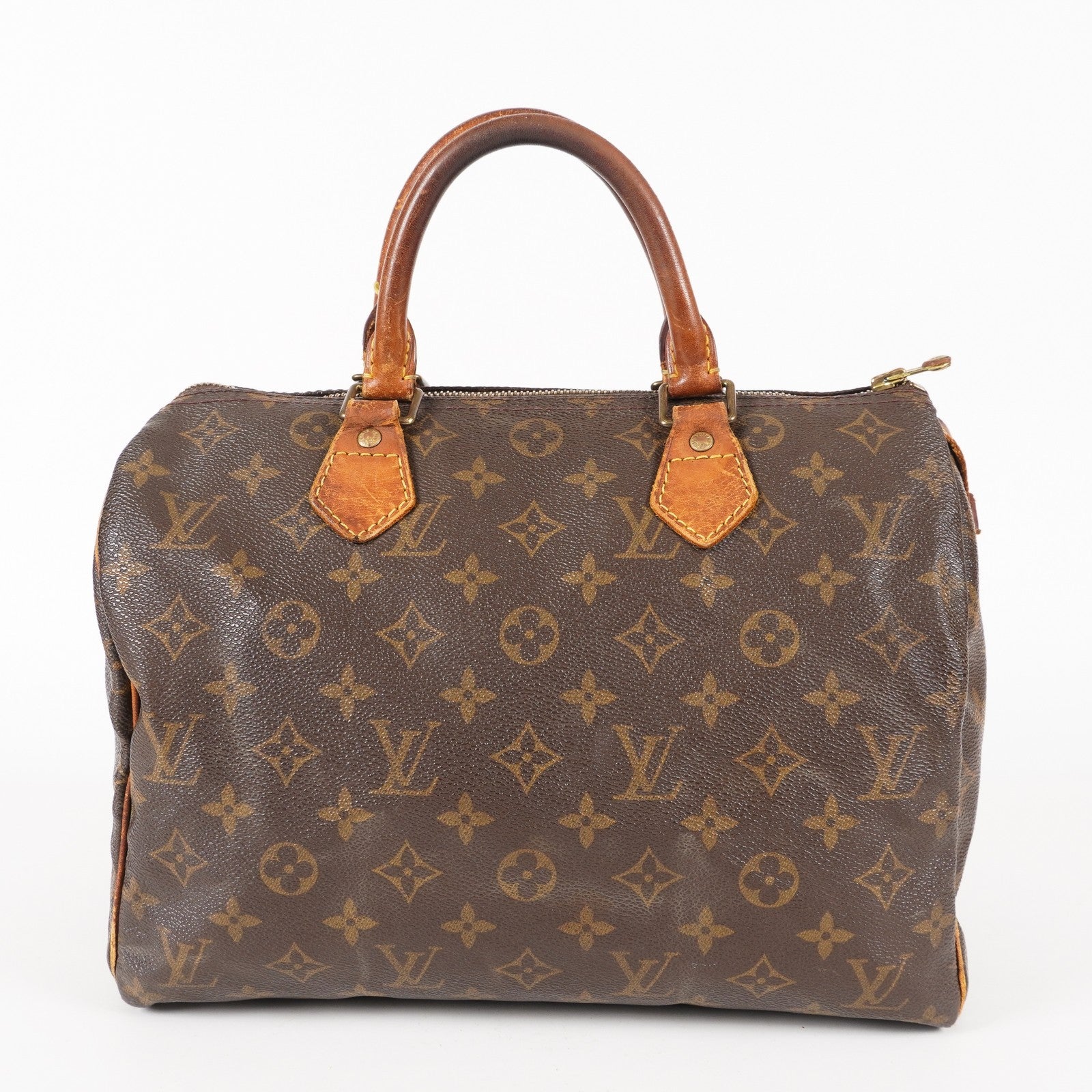 Authentic Louis Vuitton Monogram Speedy 30 Handbag vintage M41526 06E373520002