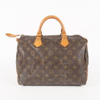 Authentic Louis Vuitton Monogram Speedy 30 Handbag M41526 vintage 06E536006003
