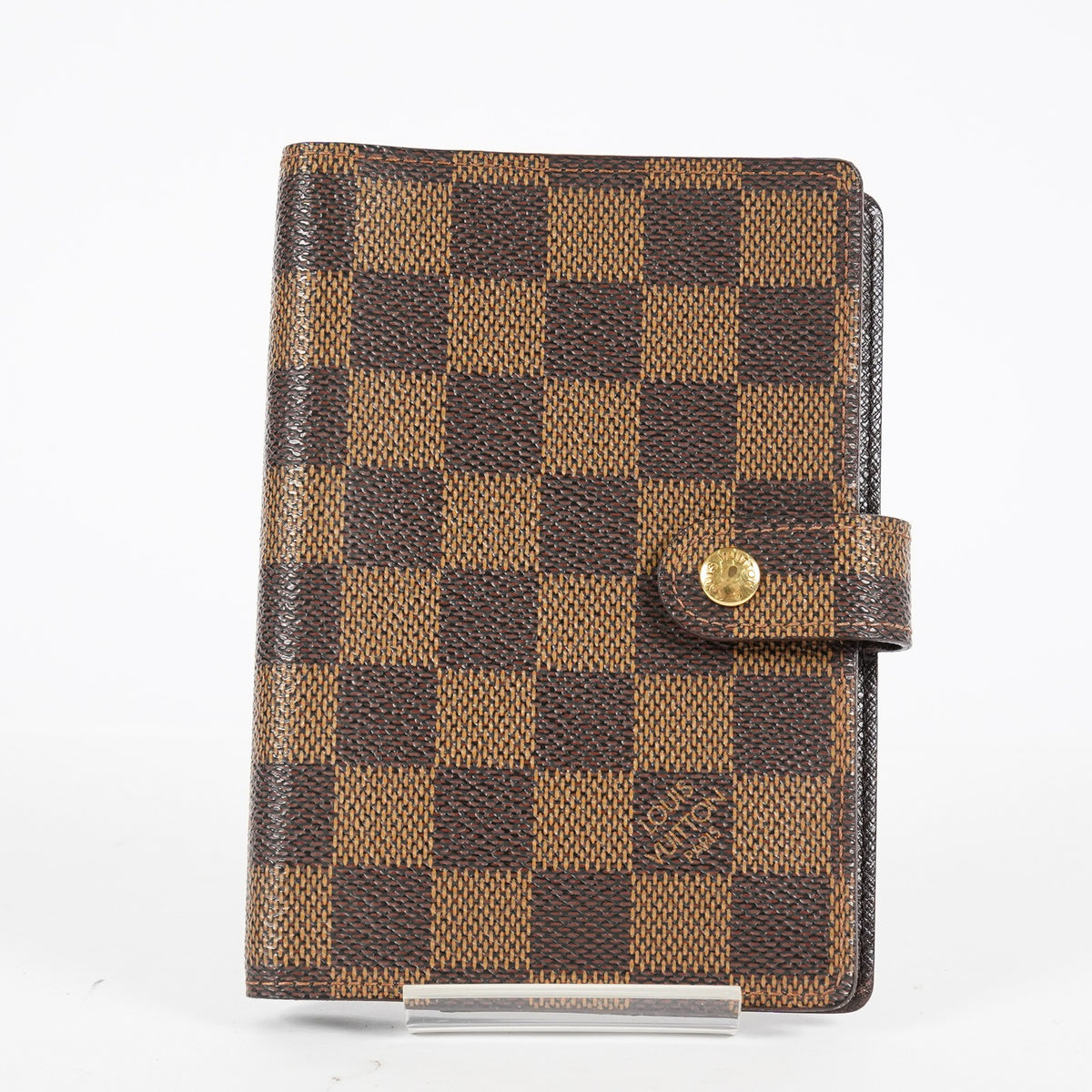 Louis Vuitton Damier Ebene Agenda PM Planner Cover vintage R20700 08A23935003