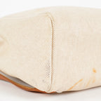 Hermes Herbag Ado PM Backpack Beige Canvas Leather 2way Bag Used 07E404730012