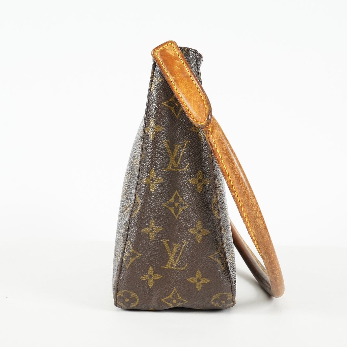 Louis Vuitton Looping MM M51146 Monogram Canvas Brown Shoulder Bag 09E032530011