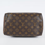 Authentic Louis Vuitton Monogram Speedy 25 M41528 Handbag vintage 04A306234807