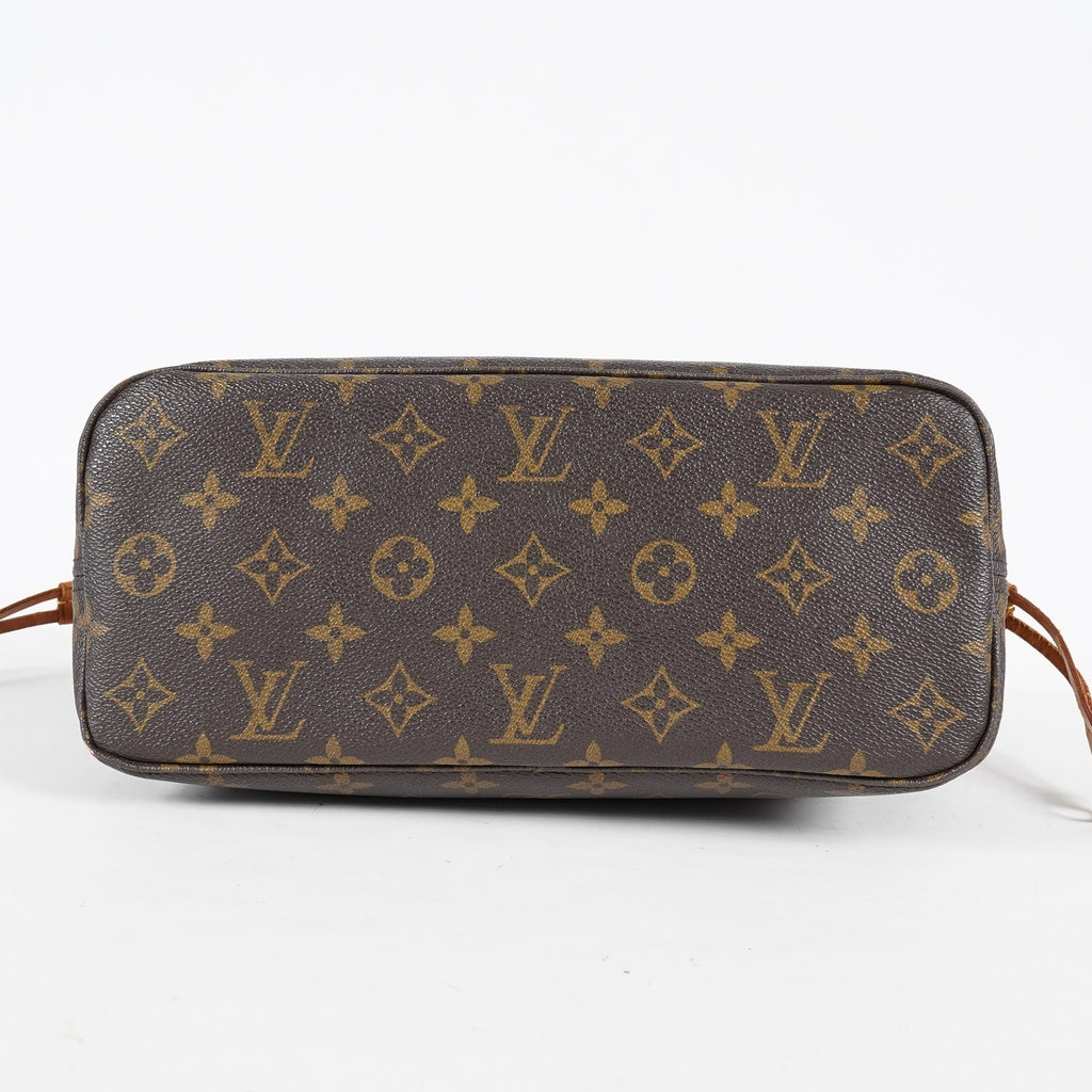 Louis Vuitton Neverfull PM M40155 Monogram Canvas Brown Tote Used 08A306406403