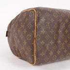 Louis Vuitton Monogram Speedy 40 M41522 Boston Hand Bag Brown Used 07E364180002