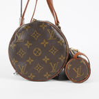 Louis Vuitton Papillon 30 Used Monogram Brown Canvas Handbag M51385 07E455390012