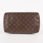 Louis Vuitton Monogram Speedy 30 Handbag Brown Coated Canvas M41526 06E035170030