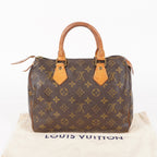 Authentic Louis Vuitton Monogram Speedy 25 Handbag vintage M41528 06E447370010