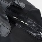 Longchamp Le Pliage 2Way Top Handle Bag 28cm Black Nylon Used 08E141320007