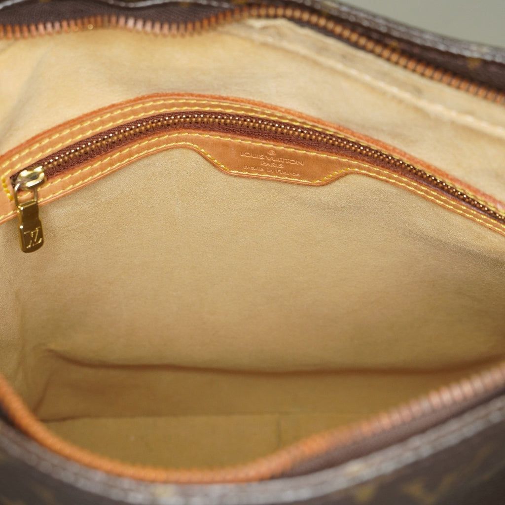 Louis Vuitton Looping GM M51145 Monogram Canvas Brown Shoulder Bag 09E183410010