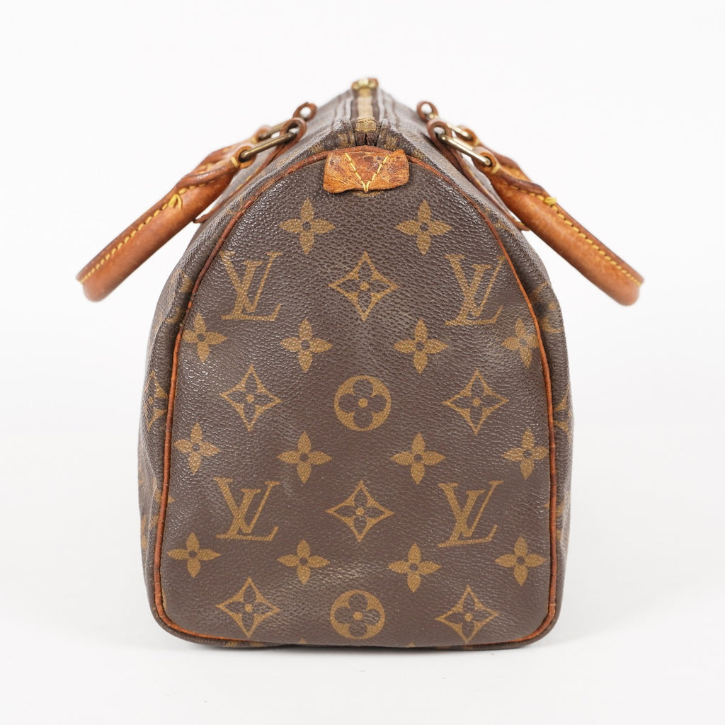 Authentic Louis Vuitton Monogram Speedy 25 Handbag vintage M41528 06E406820010