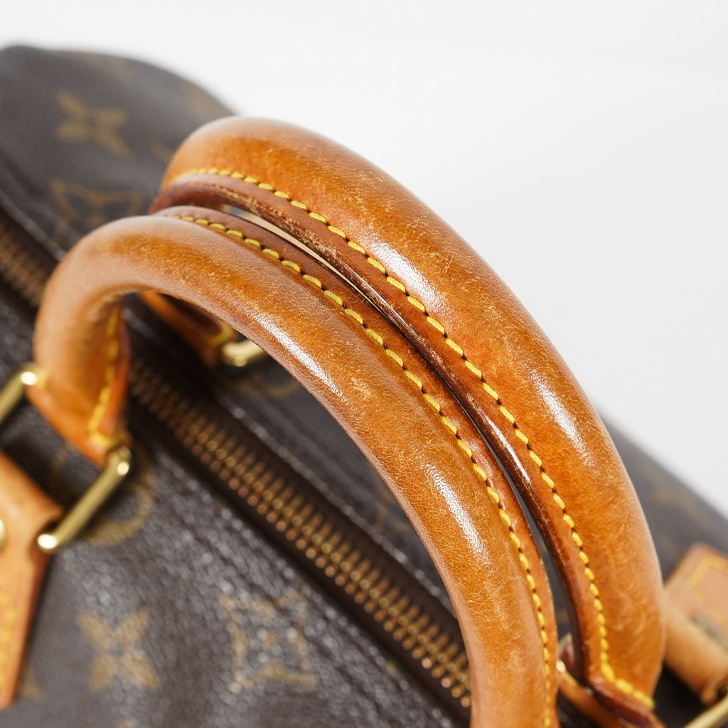 Louis Vuitton Monogram Speedy 25 Boston Handbag Brown Canvas M41528 07E057150029