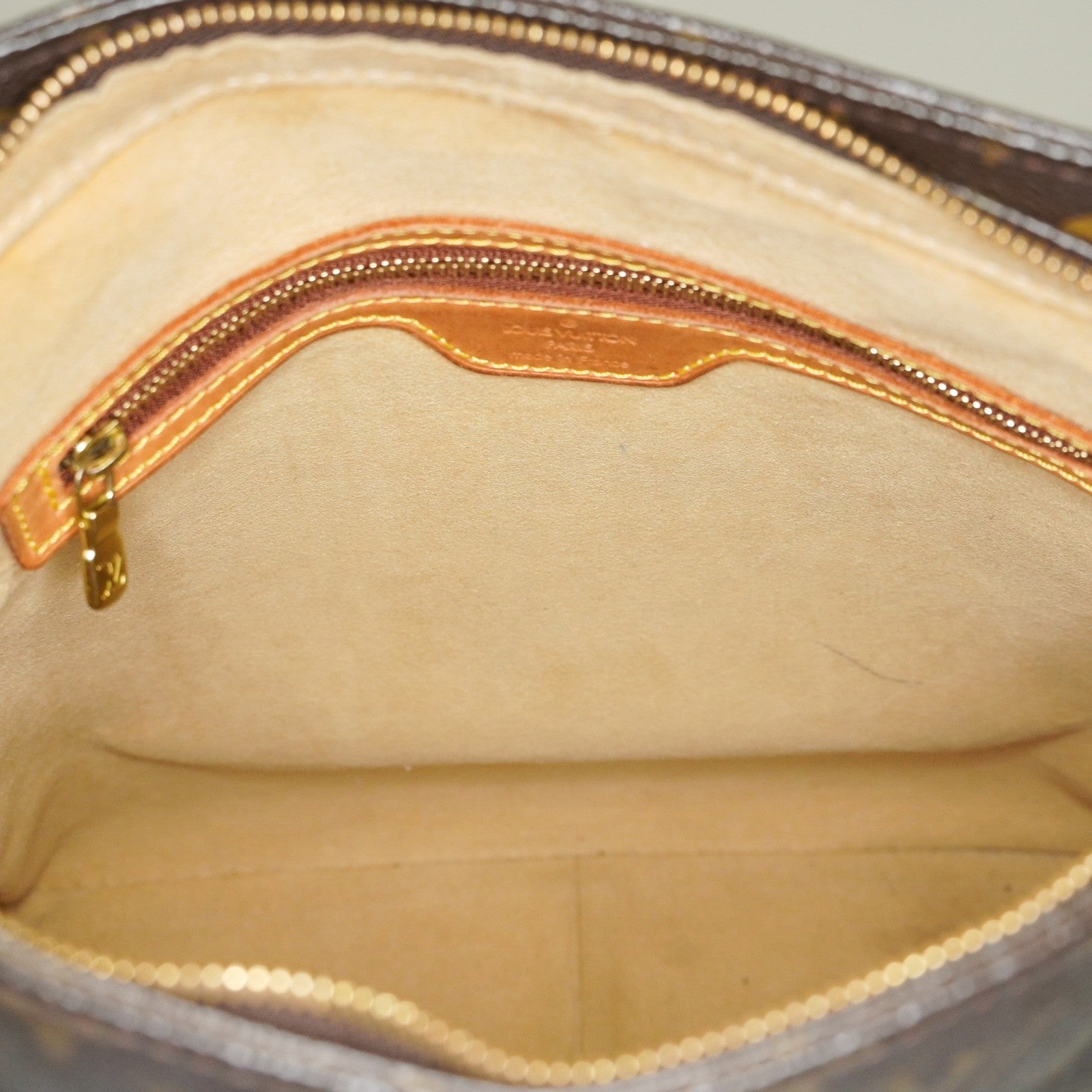 Louis Vuitton Looping GM M51145 Monogram Brown Shoulder Bag Vintage 07E033300019
