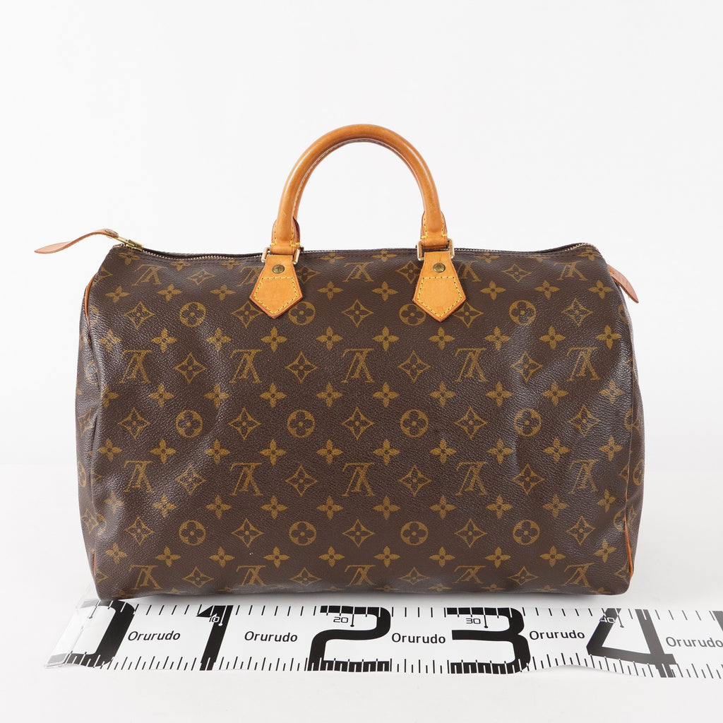 Authentic Louis Vuitton Monogram Speedy 40 Hand Boston Bag M41522 03E057370011