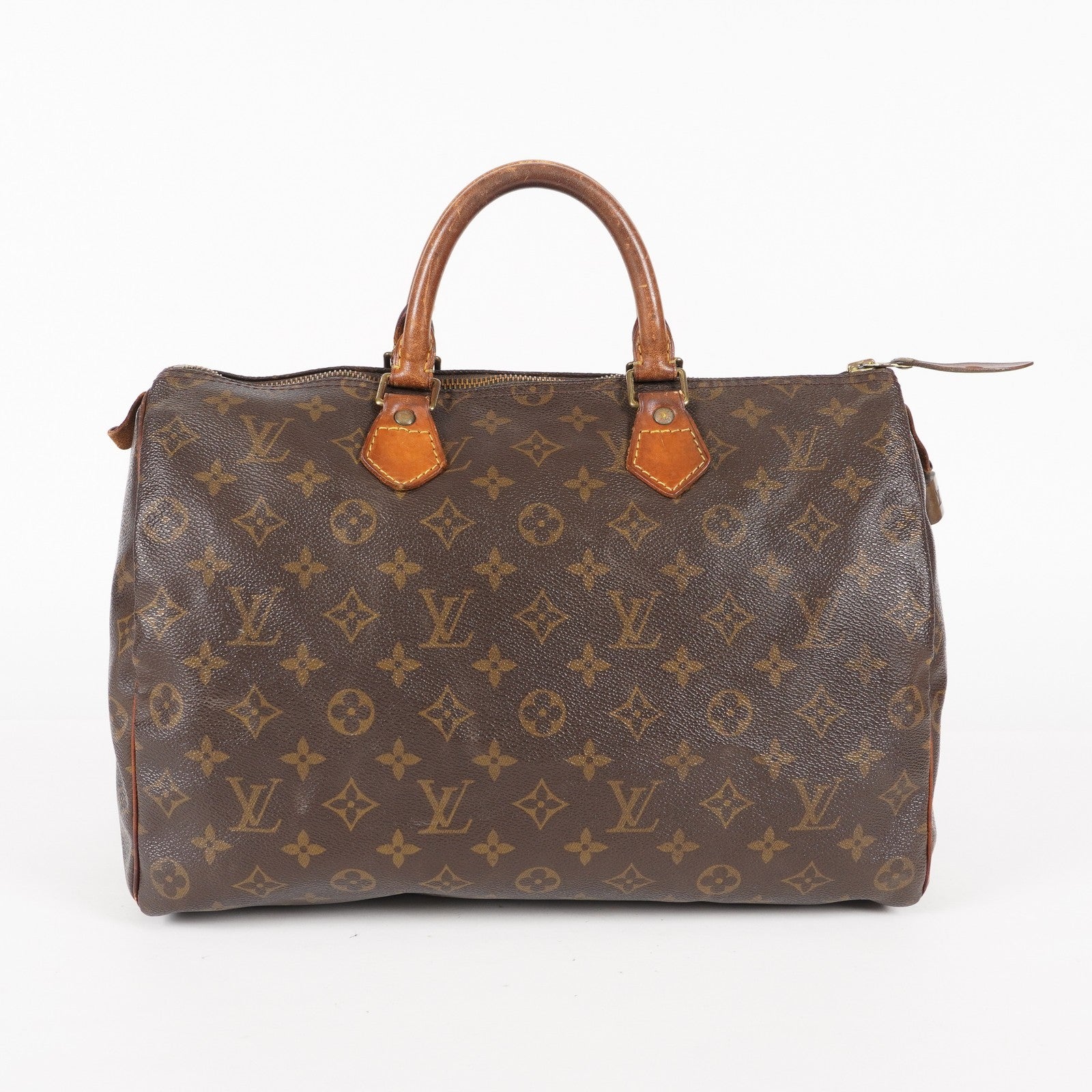 Authentic Louis Vuitton Monogram Speedy 35 Handbag vintage M41524 06E435060012