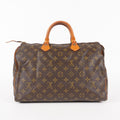 Authentic Louis Vuitton Monogram Speedy 35 Handbag vintage M41524 05E095940013