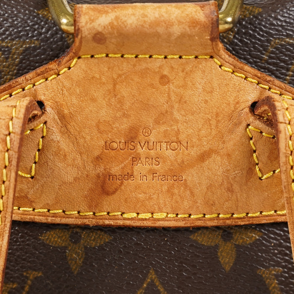 Louis Vuitton Montsouris MM Monogram Canvas Backpack Brown M51136 08E214070010