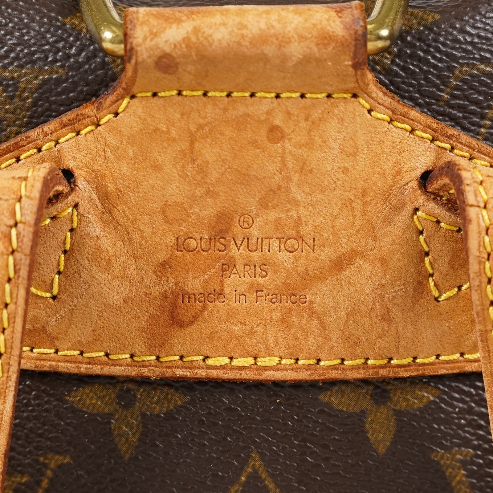 Louis Vuitton Montsouris MM Monogram Canvas Backpack Brown M51136 08E214070010