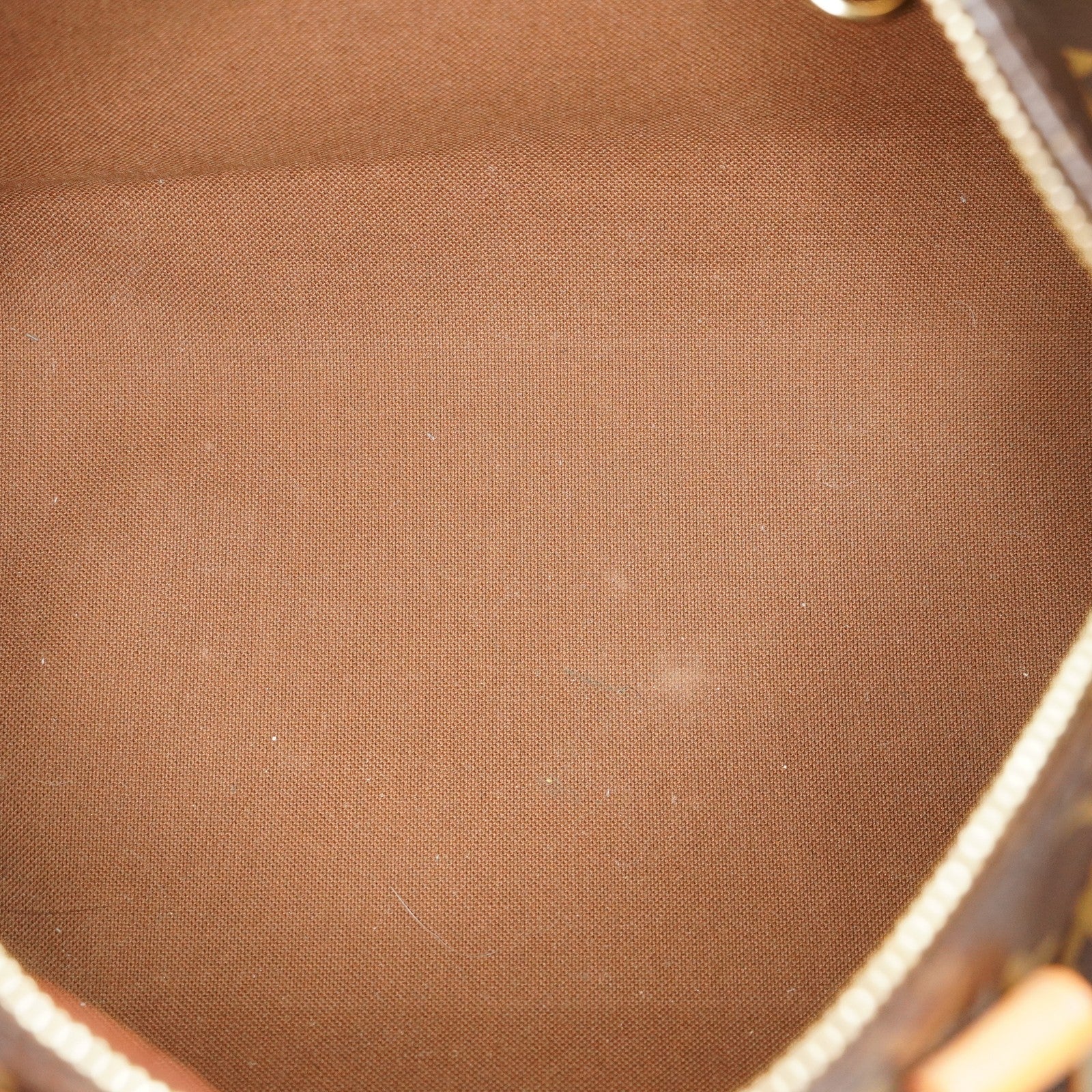 Louis Vuitton Monogram Speedy Handbag Brown Canvas Used M41528 08E2711110007