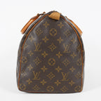 Louis Vuitton Speedy 35 M41524 Monogram Canvas Brown Used Hand Bag 07A235148031
