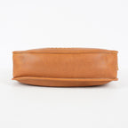Hermes Evelyne PM Shoulder Crossbody Bag Gold Tan Clemence Leather 07E1311440010