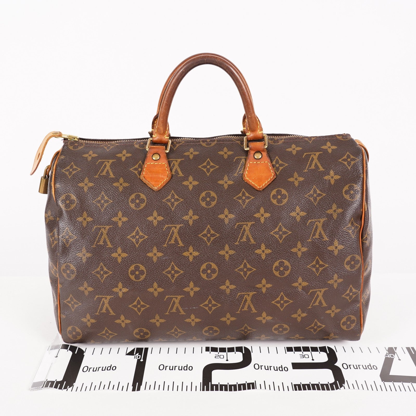 Authentic Louis Vuitton Monogram Speedy 35 M41524 Handbag vintage 06E345720025